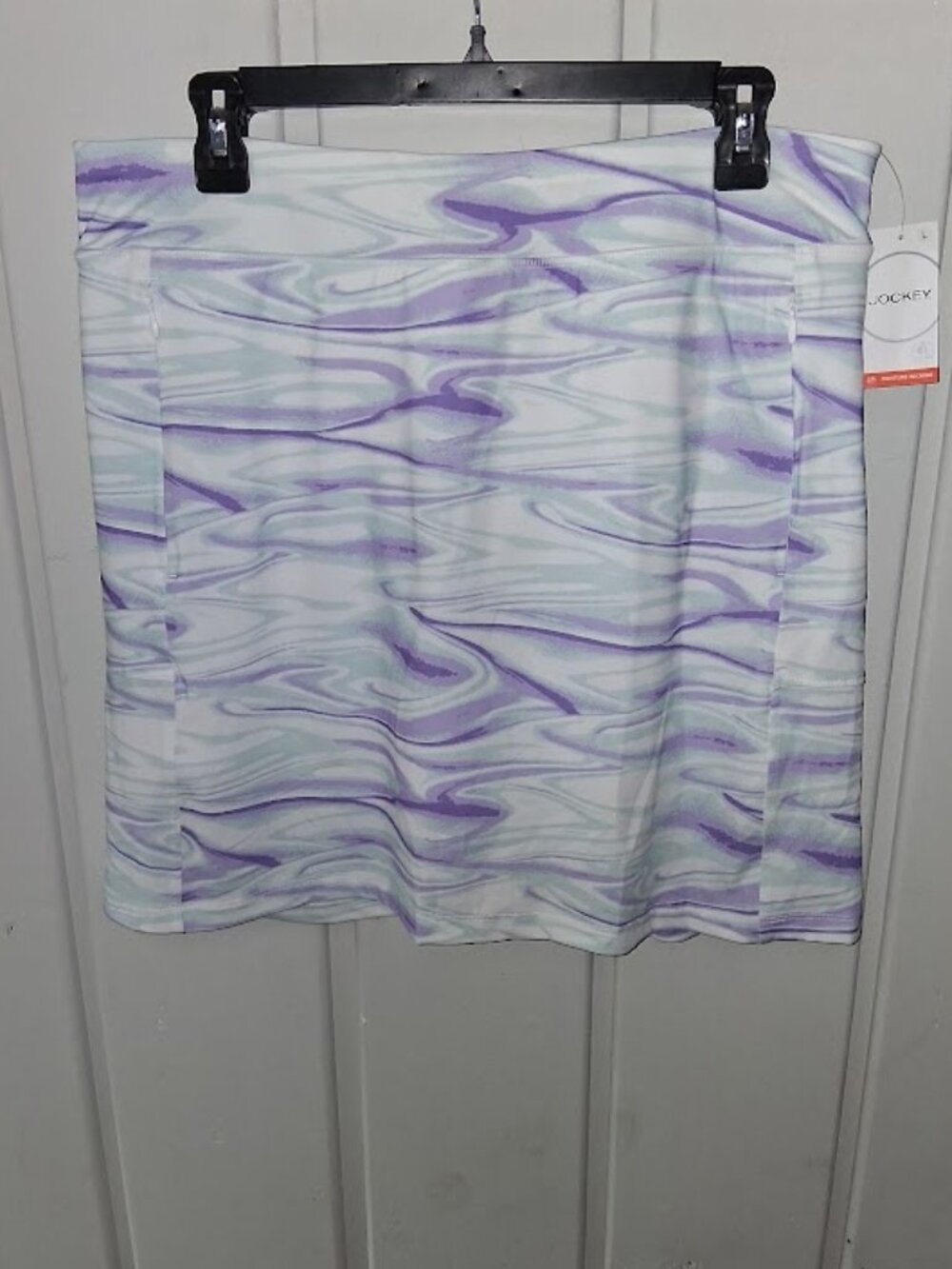 Jockey Women's Pastel Color Stretch Skort NWT Sz L